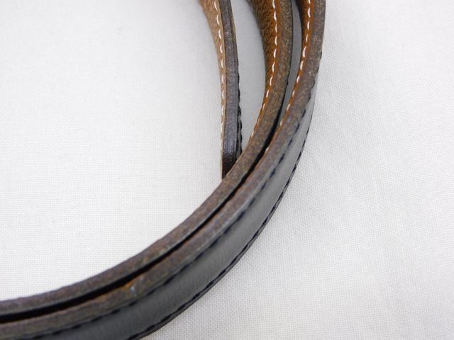 Hermes Mini Constance Belt Buckle 72 cm Reversible Black Brown Gold