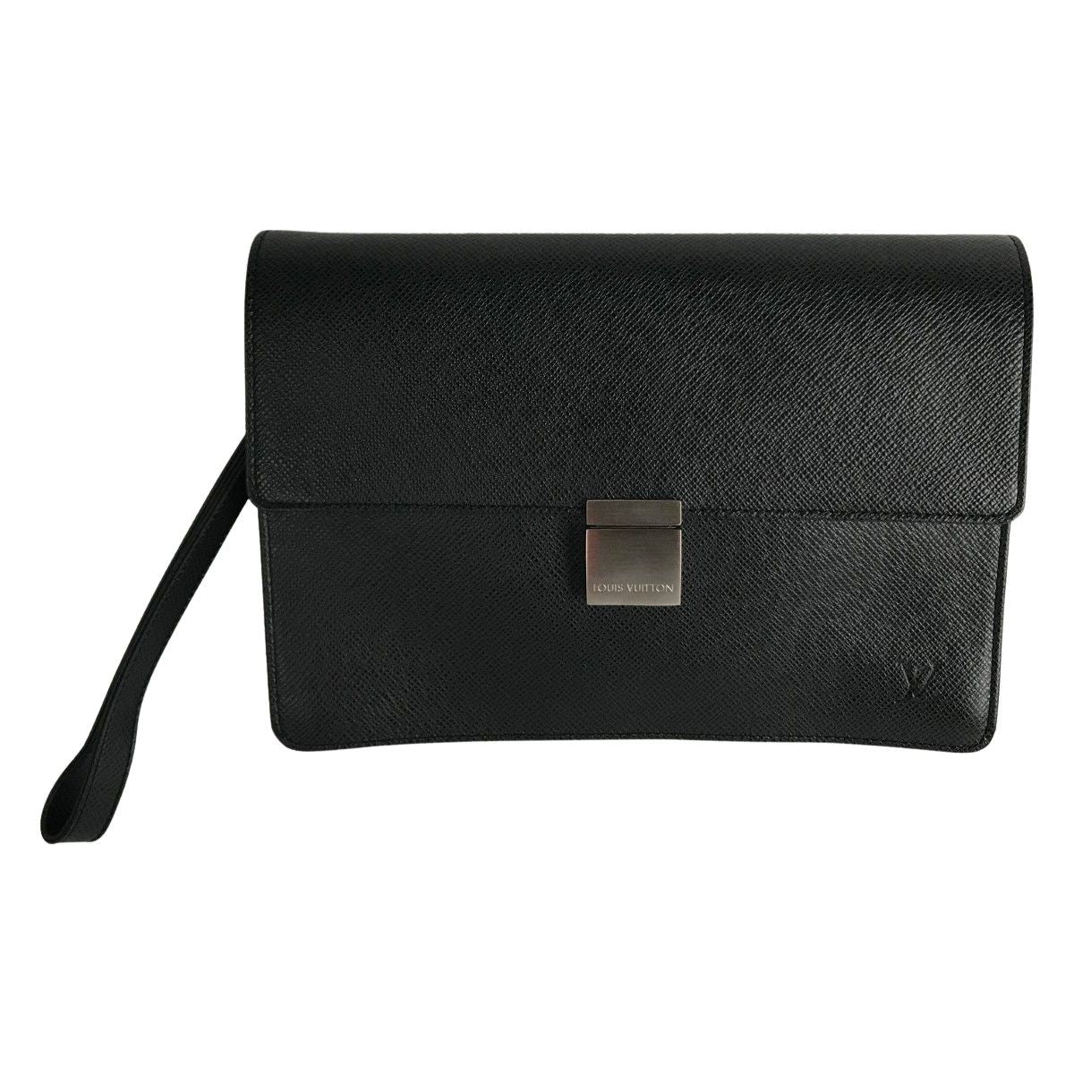 Louis Vuitton Second Bag Selenga Taiga Line Black