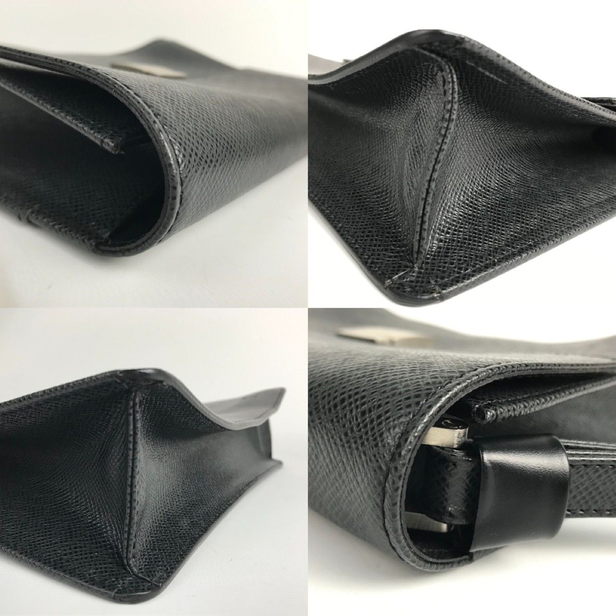 Louis Vuitton Second Bag Selenga Taiga Line Black