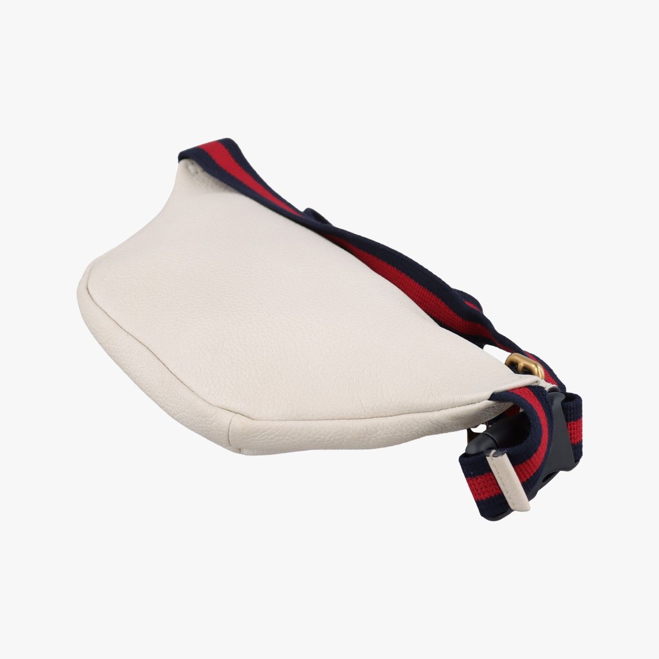 Gucci Print White Leather Handbag