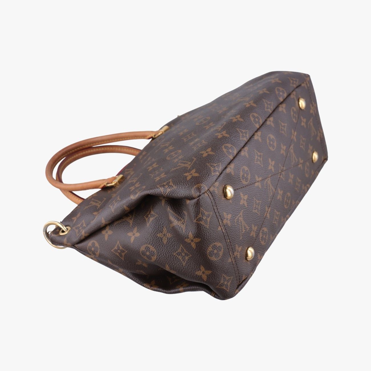 Louis Vuitton Pallas Monogram Brown Cerise Canvas Calf Leather Handbag