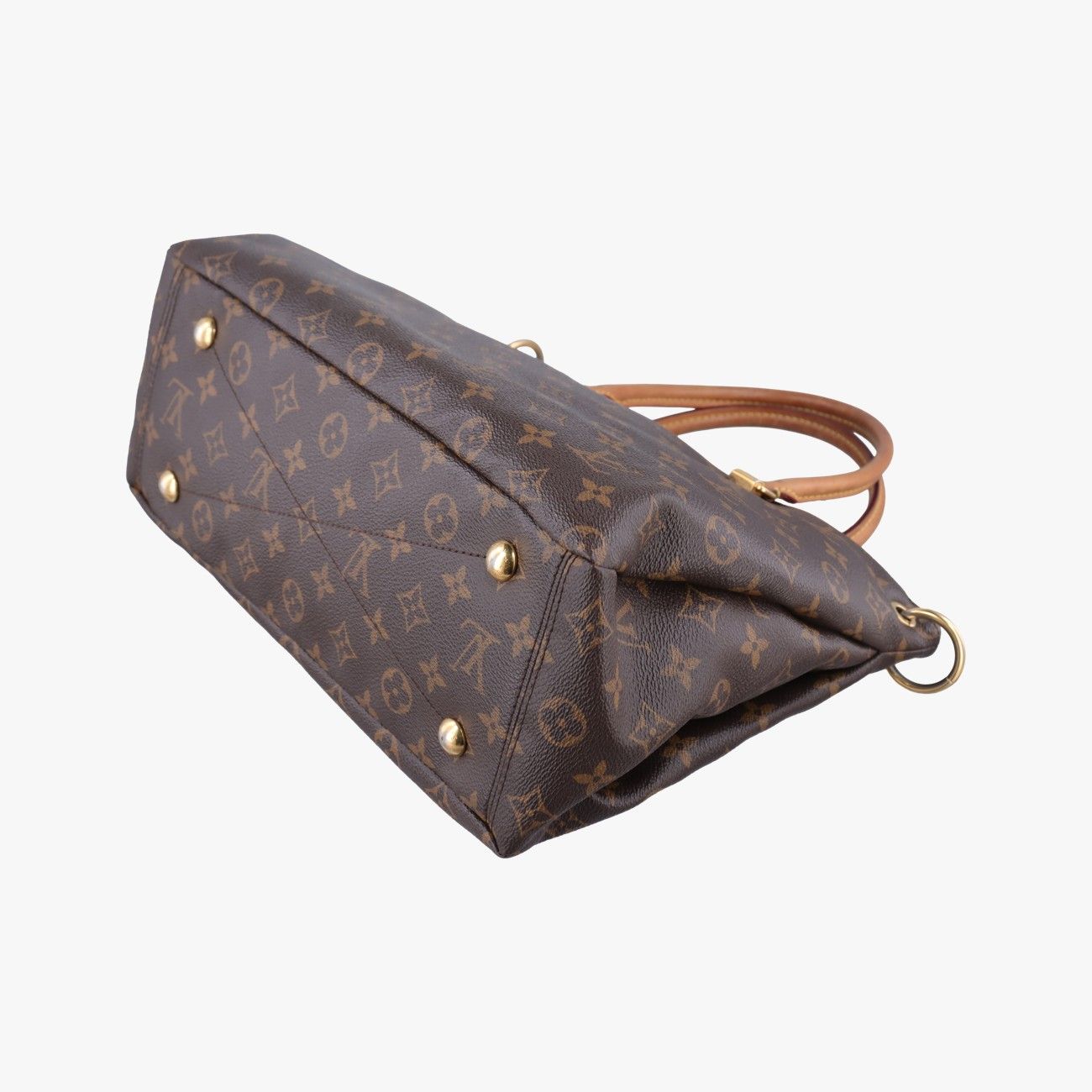Louis Vuitton Pallas Monogram Brown Cerise Canvas Calf Leather Handbag