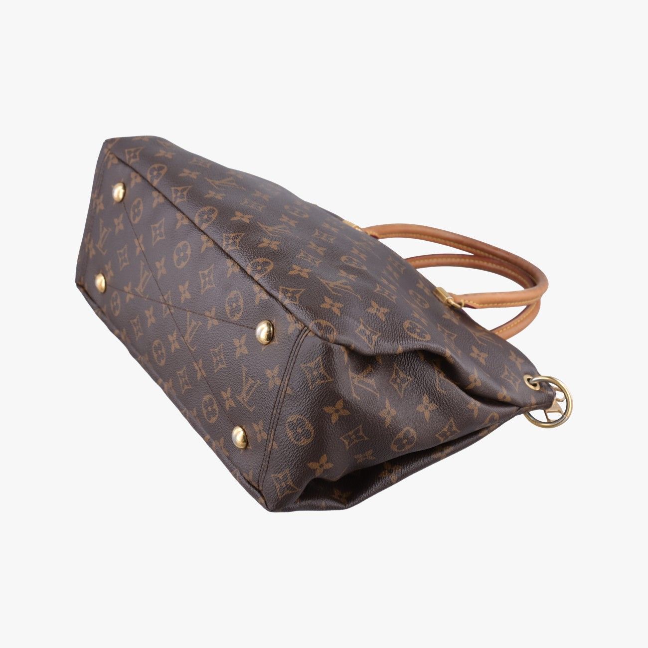 Louis Vuitton Pallas Monogram Brown Cerise Canvas Calf Leather Handbag
