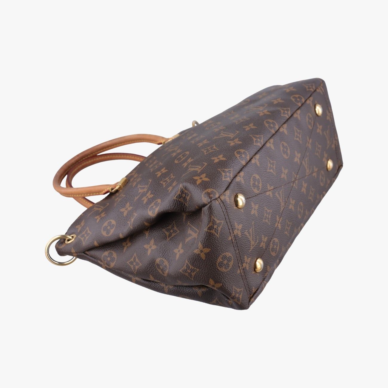Louis Vuitton Pallas Monogram Brown Cerise Canvas Calf Leather Handbag