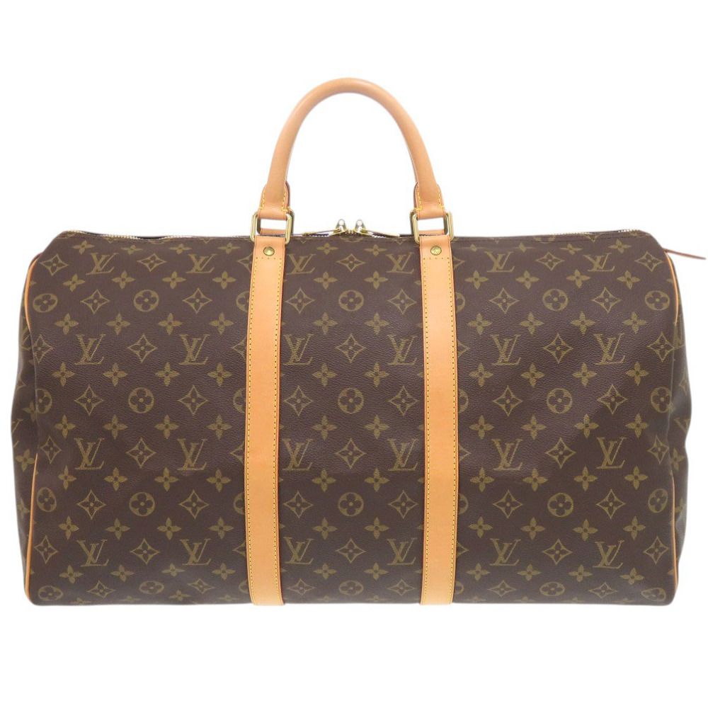 Louis Vuitton Keepall 50 Monogram Boston Bag
