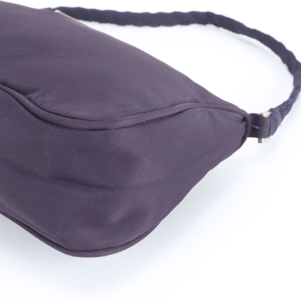 Prada Tessuto Nylon Triangle Logo Handbag Pouch Tote Ebe