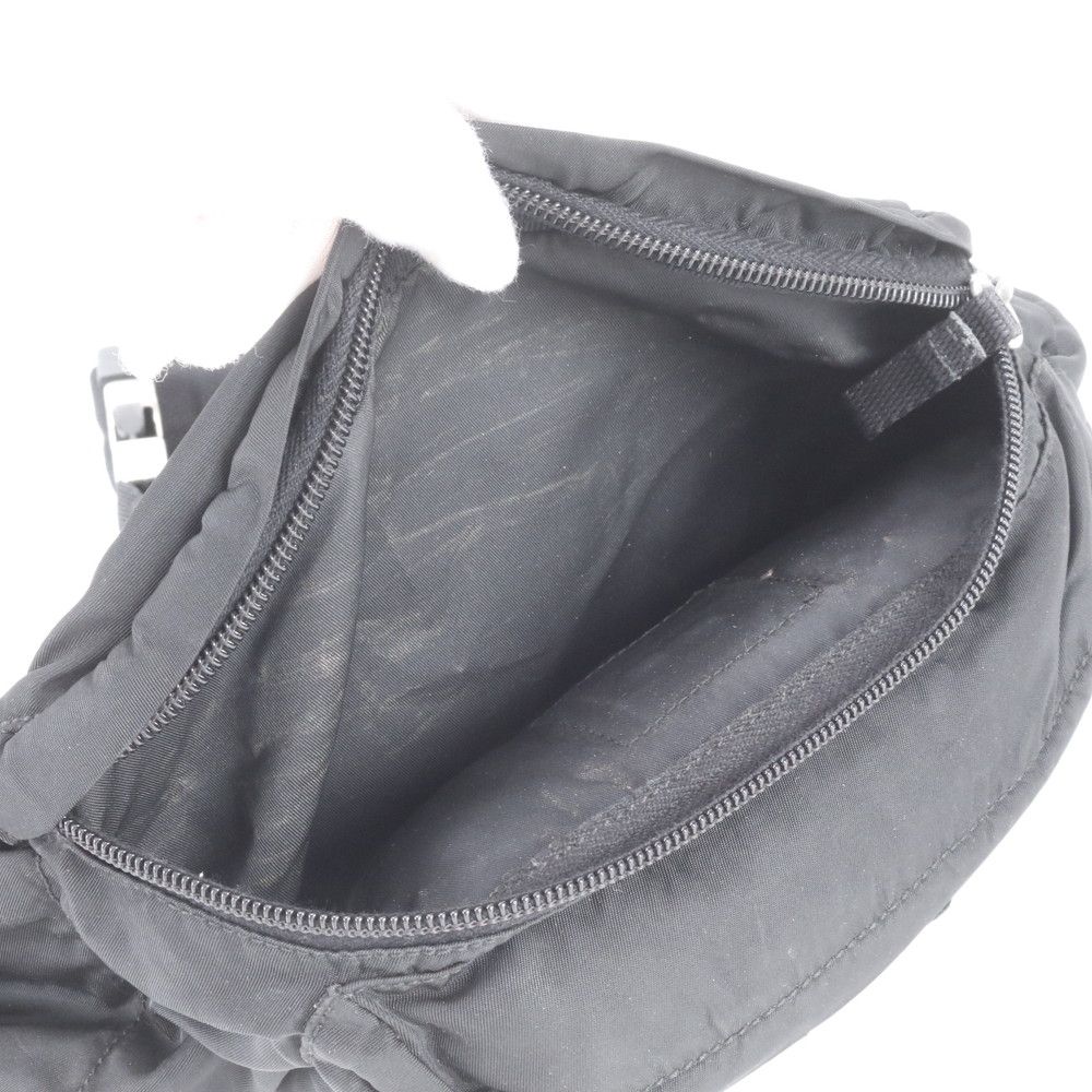 Prada Tessuto Nylon Triangle Logo 2-Way Belt Bag Crossbody Body Waist Pouch Rbe