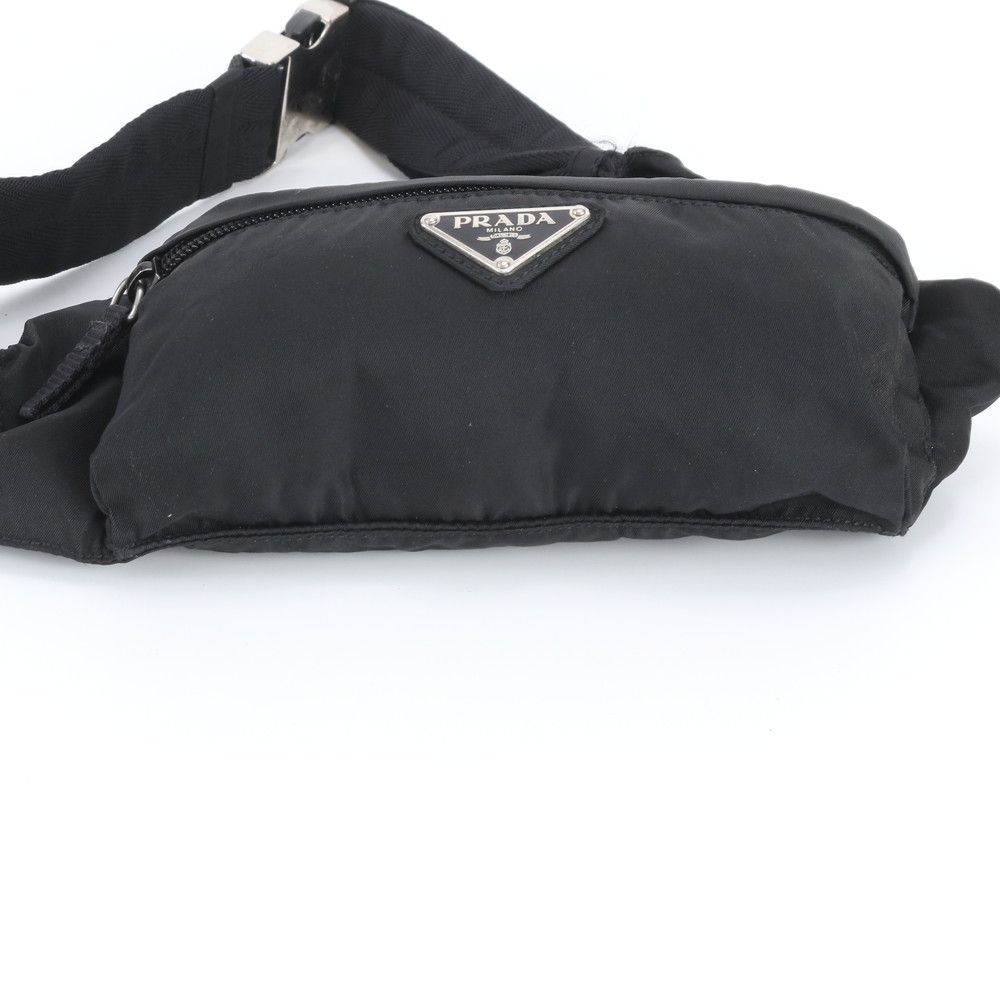 Prada Tessuto Nylon Triangle Logo 2-Way Belt Bag Crossbody Body Waist Pouch Rbe