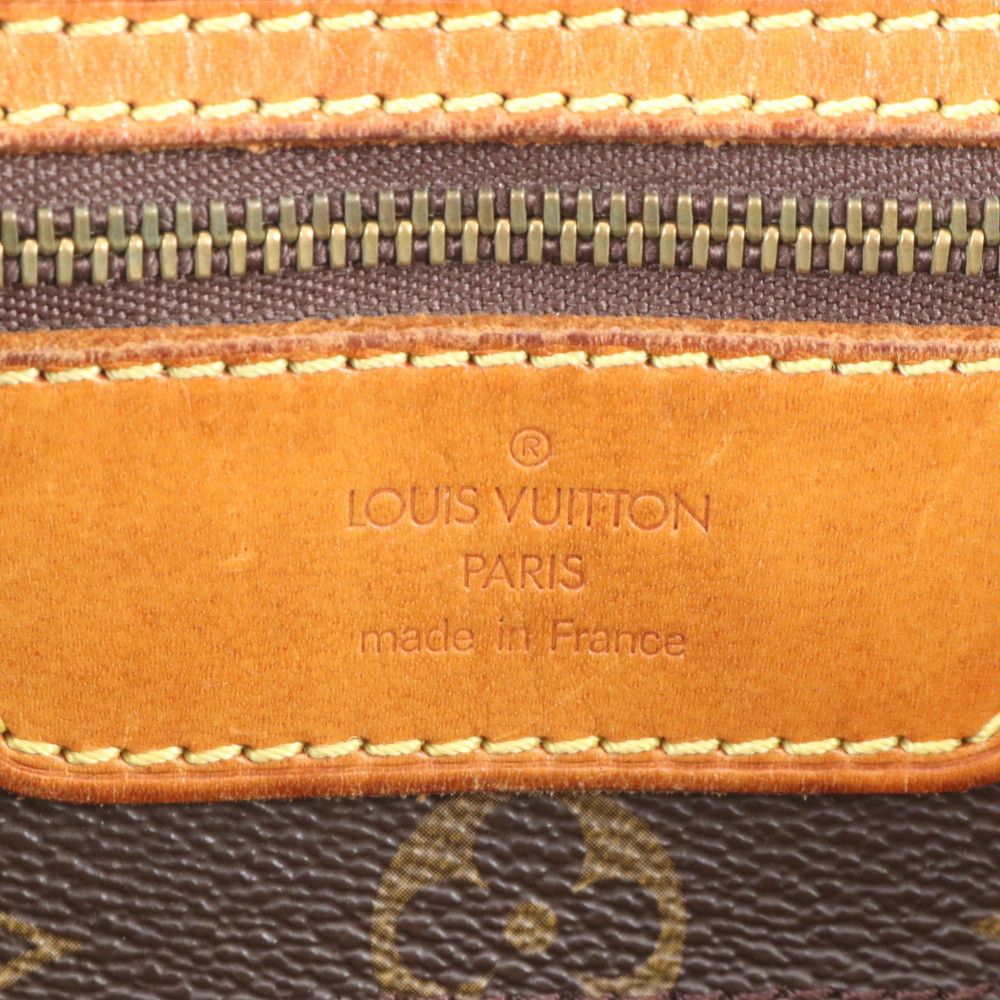 Louis Vuitton Monogram Sac Shopping Leather Tote Shoulder Hand Ene