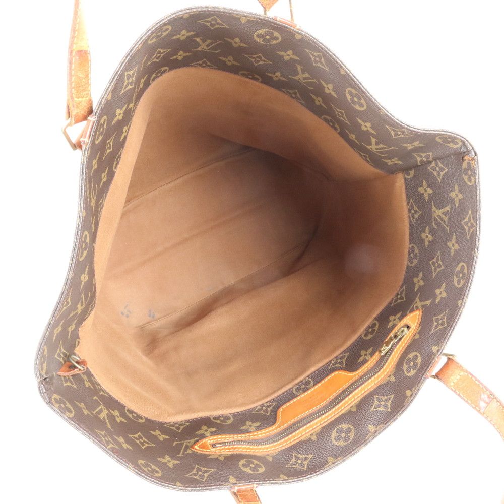Louis Vuitton Monogram Sac Shopping Leather Tote Shoulder Hand Ene