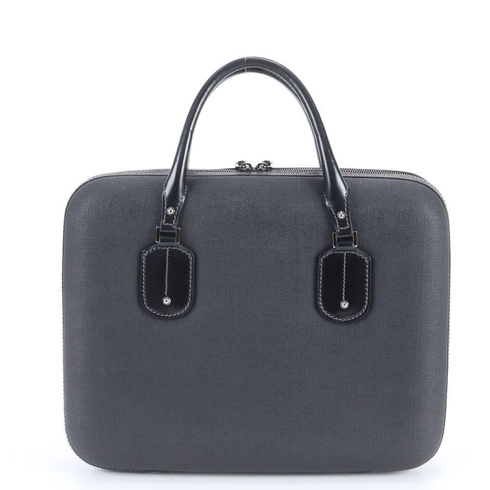 Gucci Interlocking Leather Business Document Briefcase Tote Ene