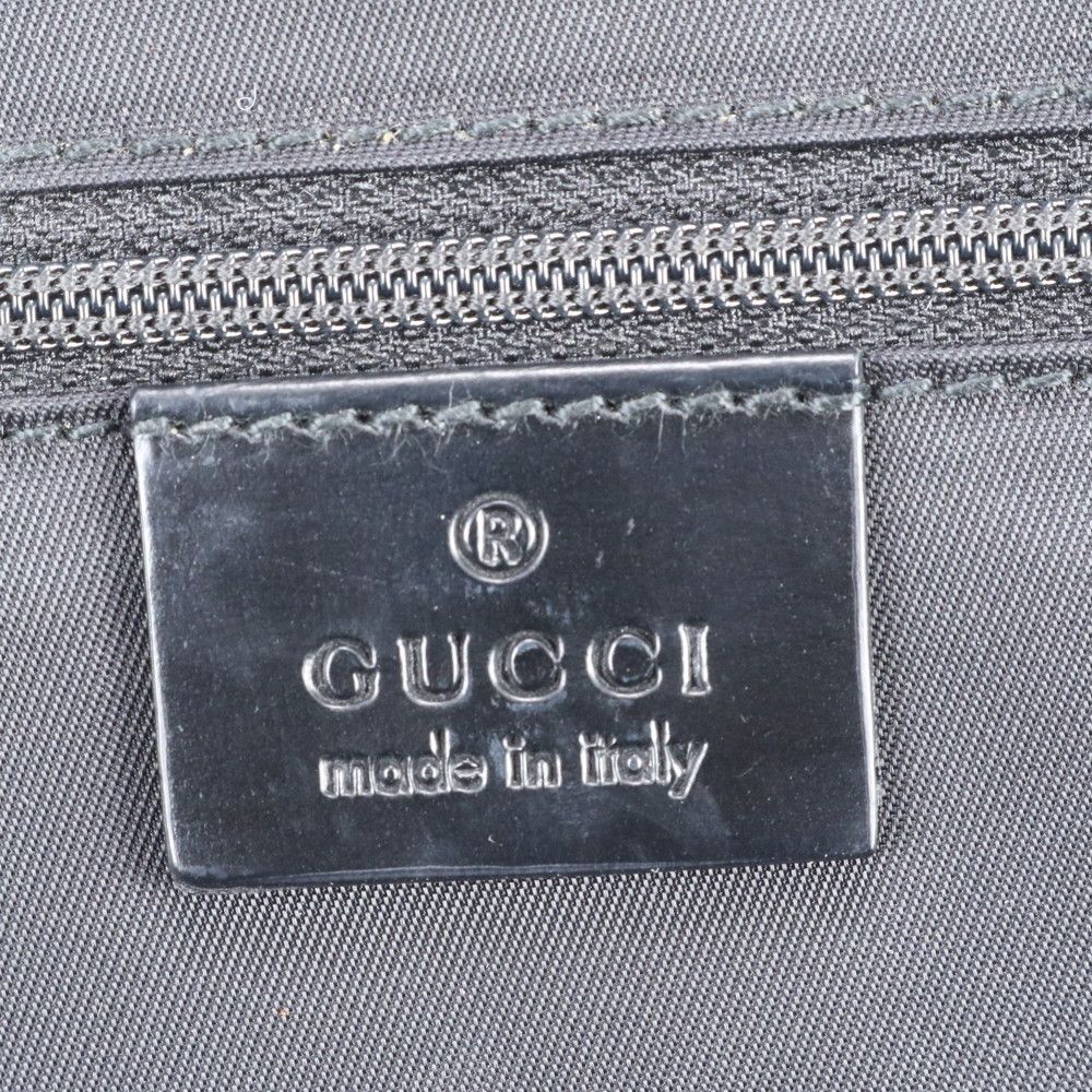 Gucci Interlocking Leather Business Document Briefcase Tote Ene