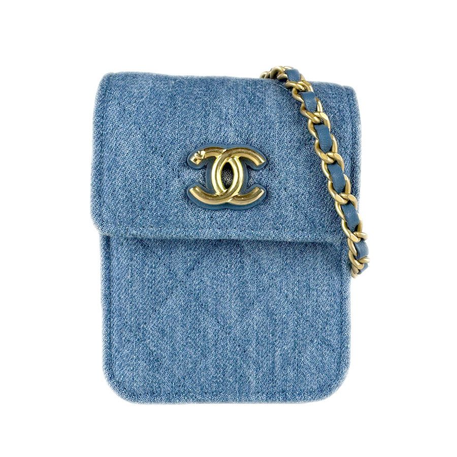 Chanel Shoulder Bag Blue