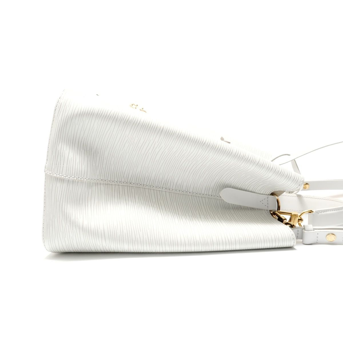 Louis Vuitton Shoulder Bag Neo Noe Lovelock Epi Blanc
