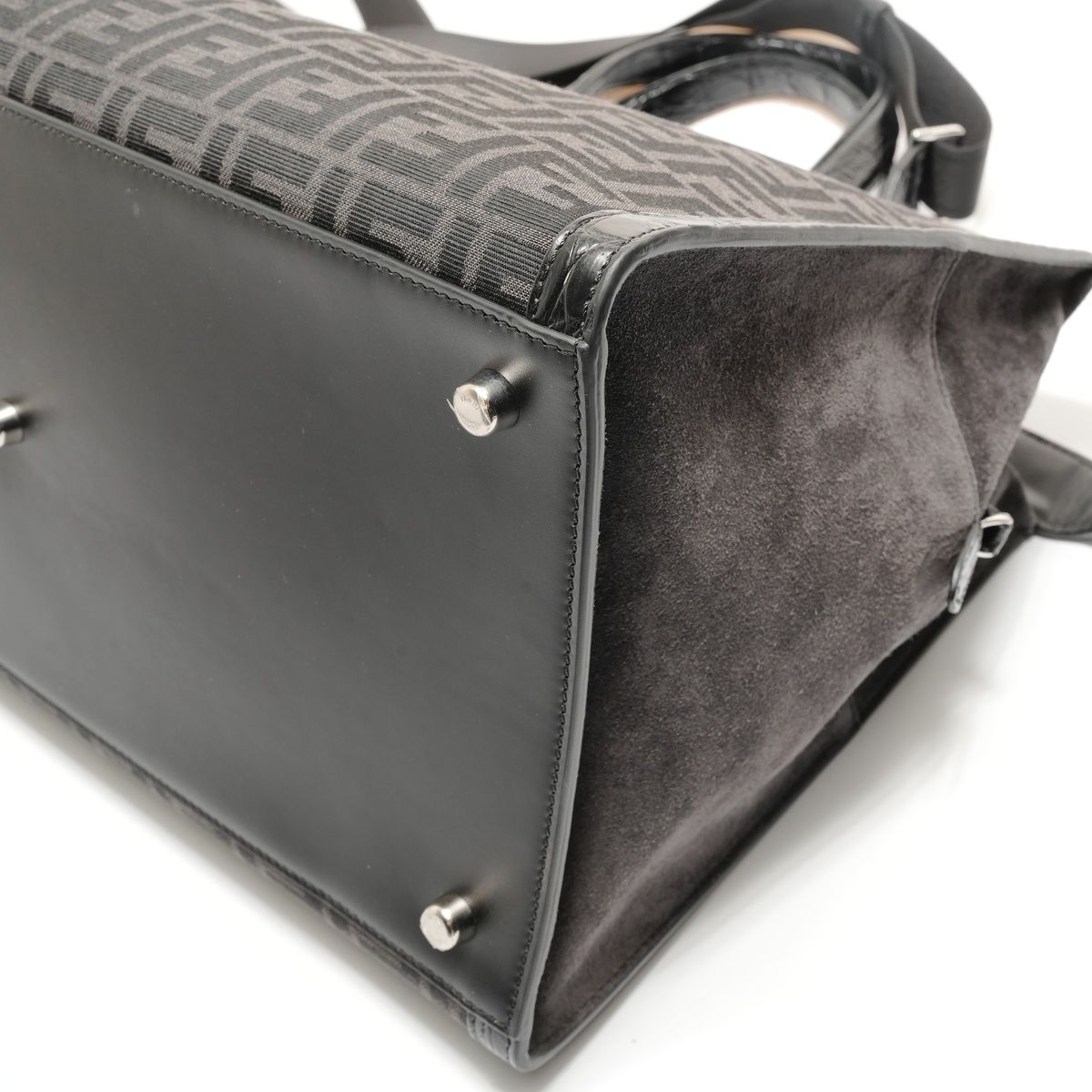 Fendi Handbag Peekaboo Zucca Pattern
