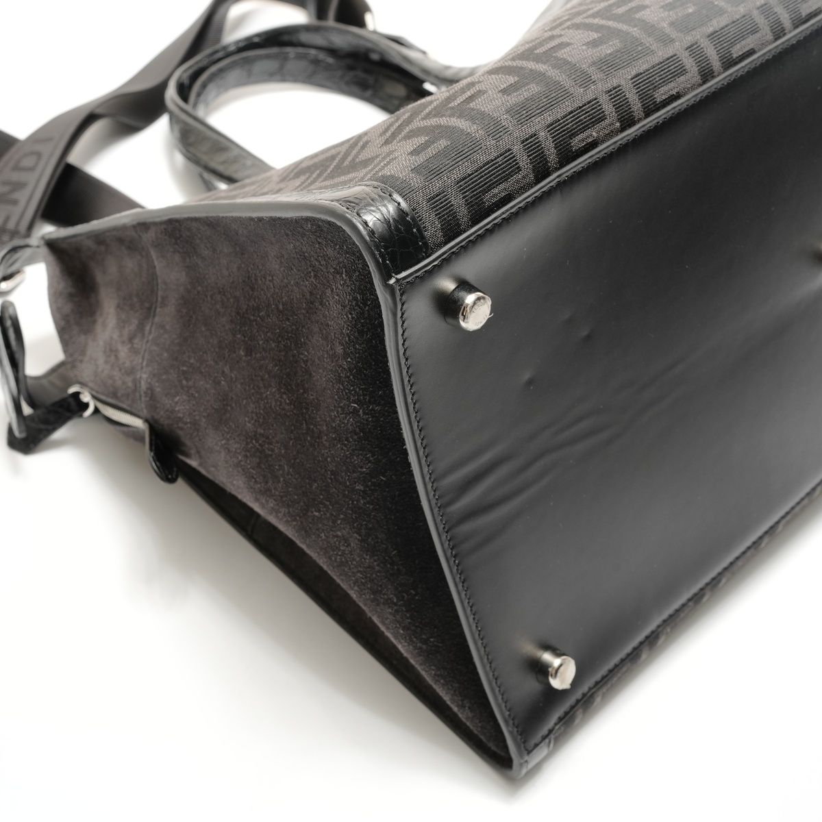 Fendi Handbag Peekaboo Zucca Pattern