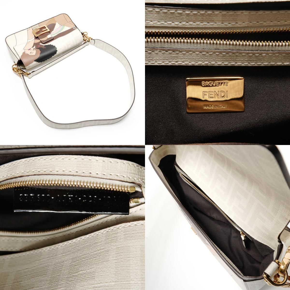 Fendi Handbag Zucca Mamma Bucket