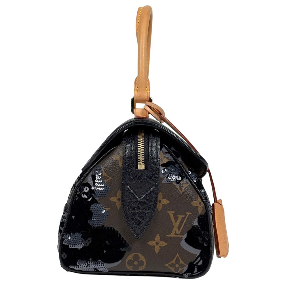 Louis Vuitton Fleur Duju Carzel Sequin Handbag Monogram Brown