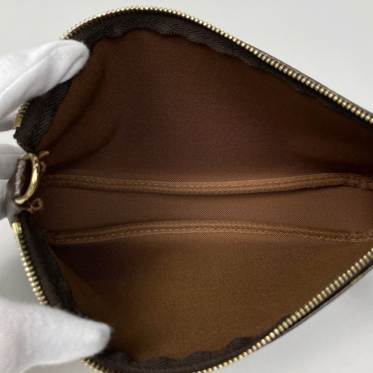 Louis Vuitton Pochette Takashi Murakami Pouch Monogram Cherry Brown