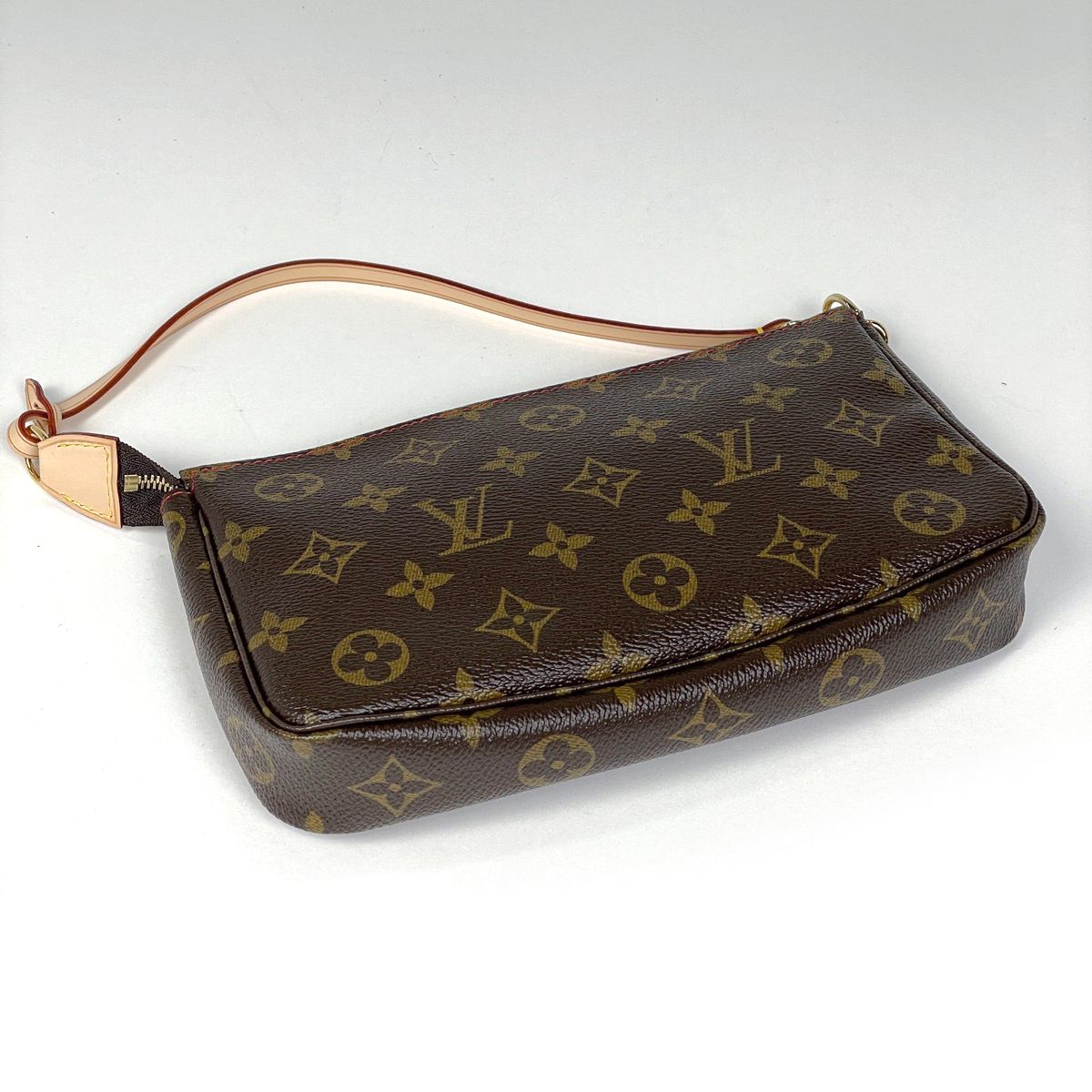 Louis Vuitton Pochette Takashi Murakami Pouch Monogram Cherry Brown