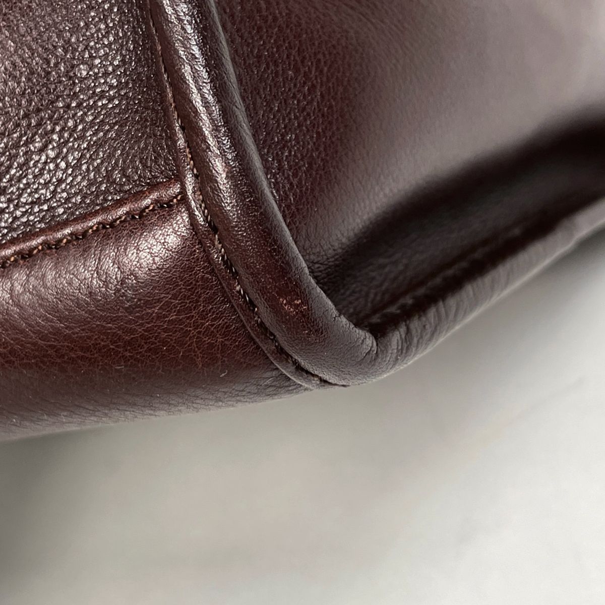 Loewe Amazona 36 Anagram Handbag Leather Brown