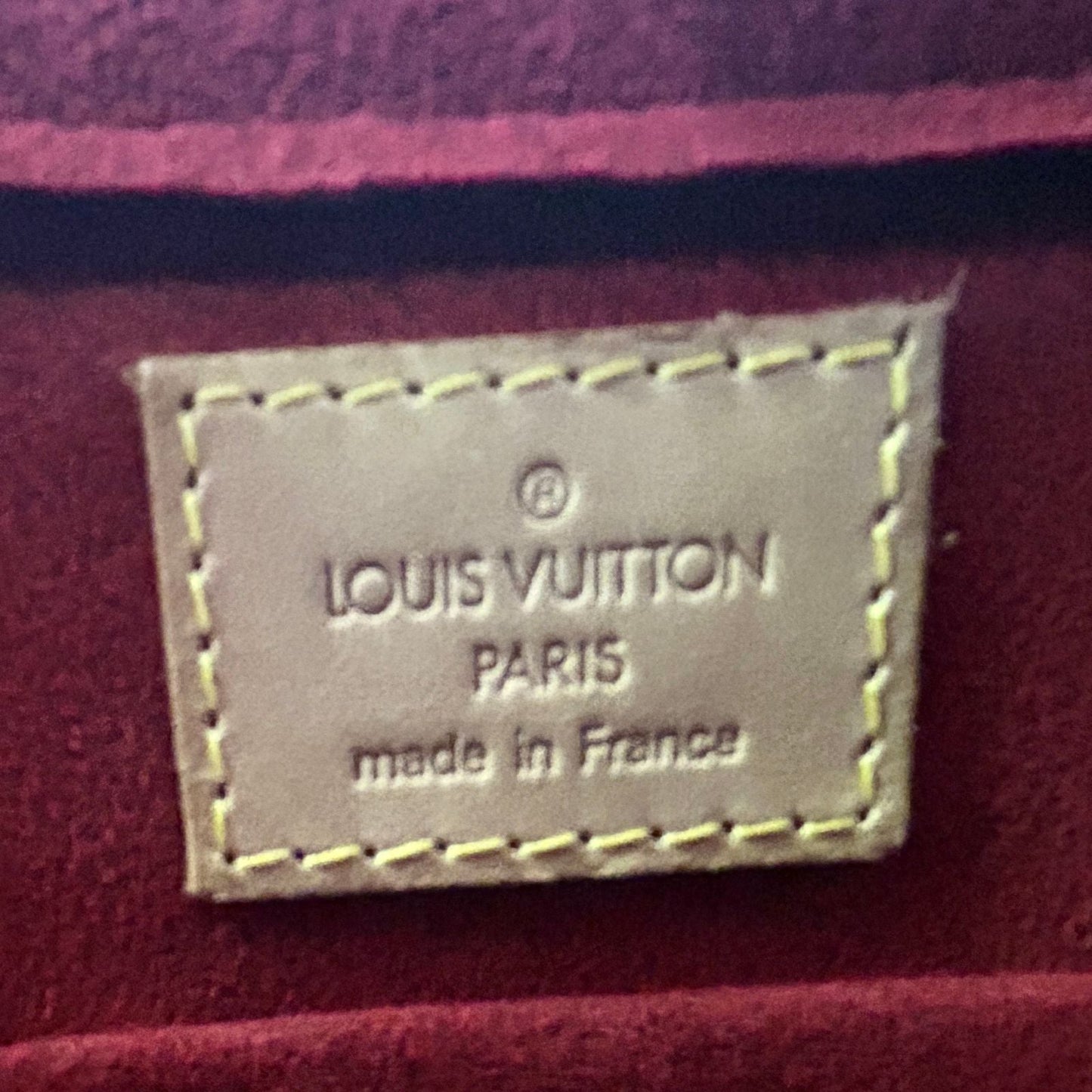 Louis Vuitton Viva Cite GM Monogram Leather Brown Shoulder Bag Gold