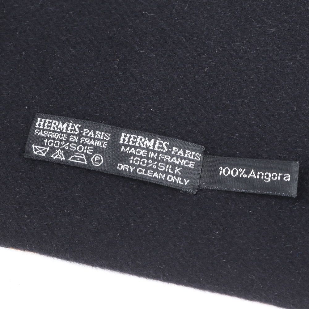 Hermes Tagged Silk 100% Musique Des Dieux Music of the Gods Shawl Large Ewe