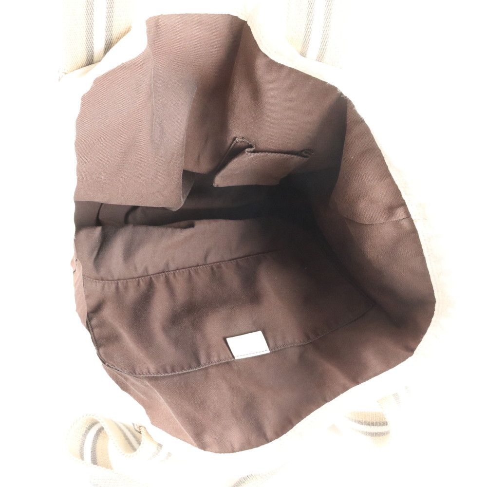 Gucci GG Canvas Leather Tote Shoulder Hand Mee