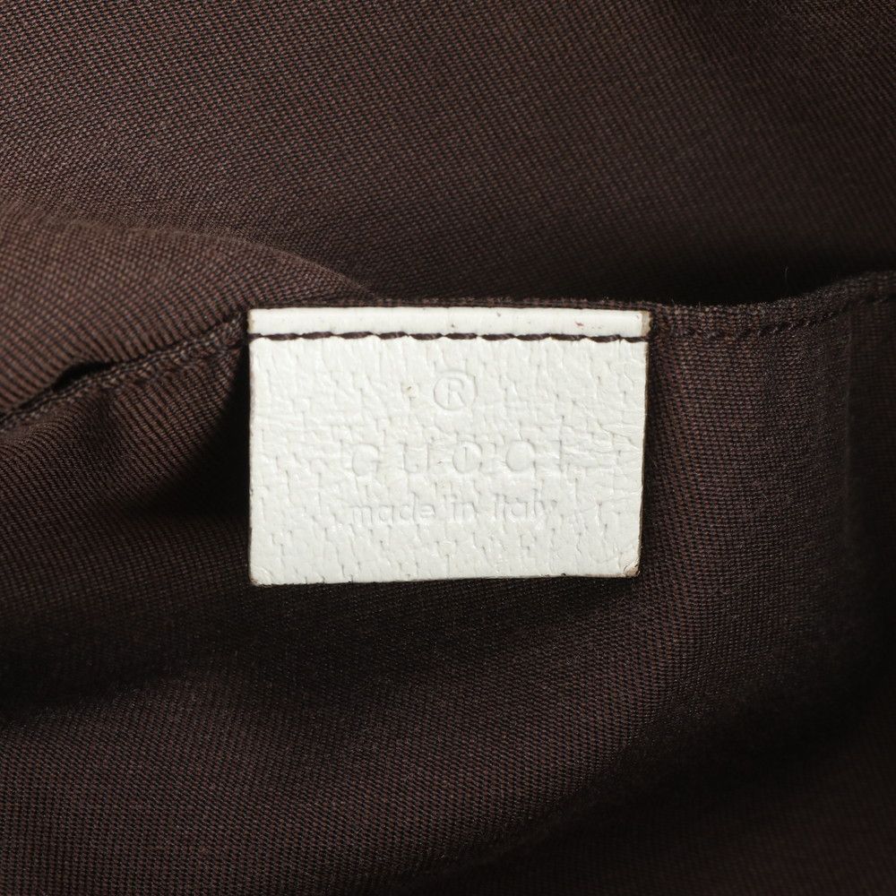 Gucci GG Canvas Leather Tote Shoulder Hand Mee