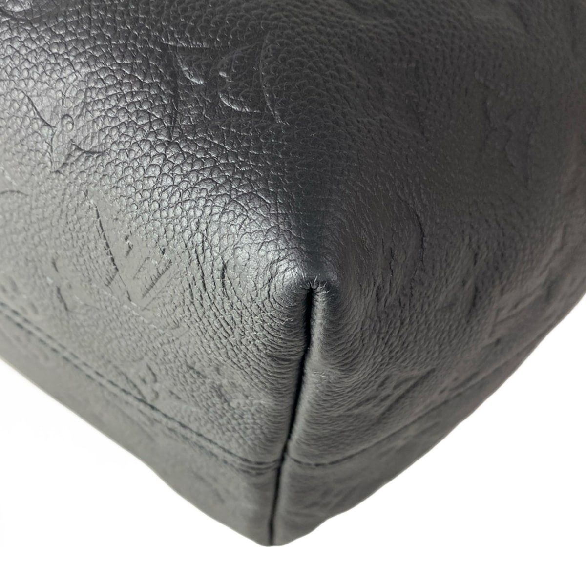 Louis Vuitton Backpack Monogram Empreinte Montsouris PM Noir Leather Cowhide