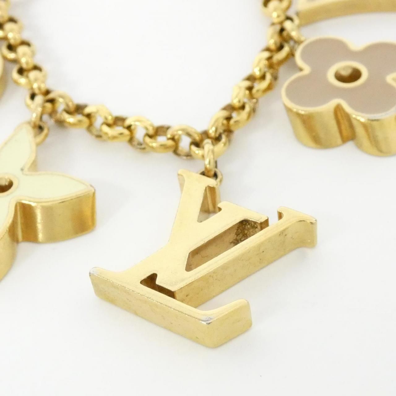 Louis Vuitton Bag Charm Chain Fleur de Monogram Bag