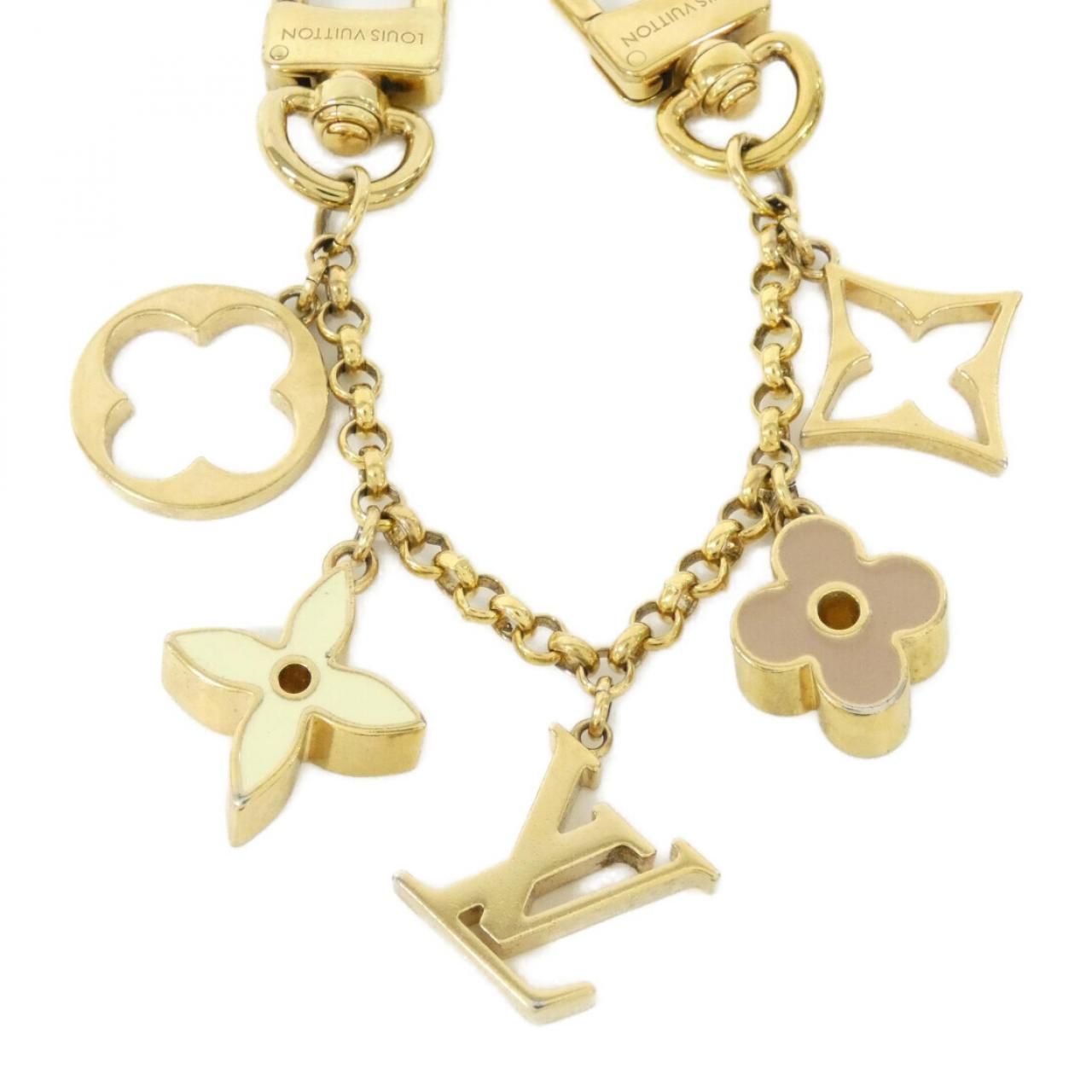 Louis Vuitton Bag Charm Chain Fleur de Monogram Bag