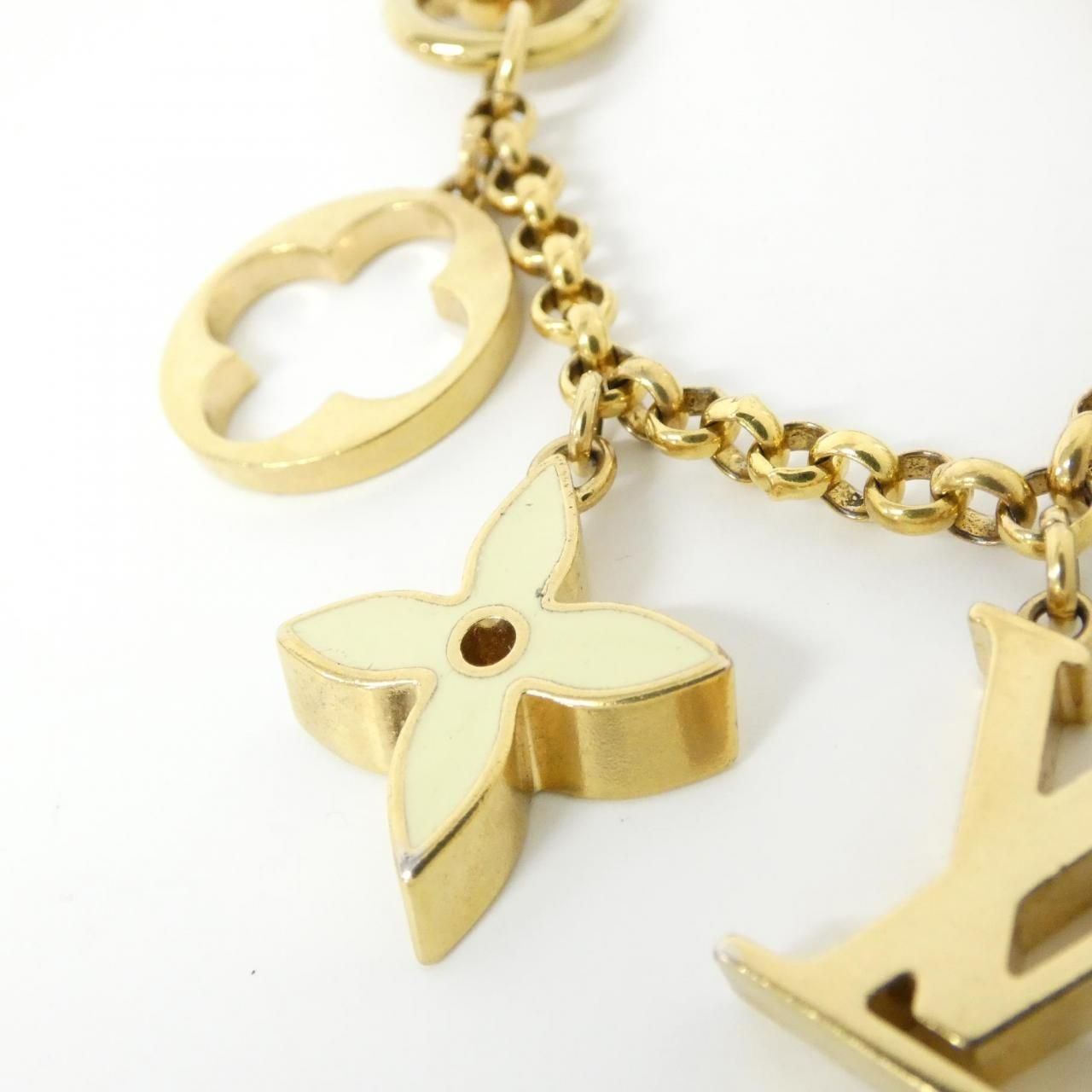 Louis Vuitton Bag Charm Chain Fleur de Monogram Bag