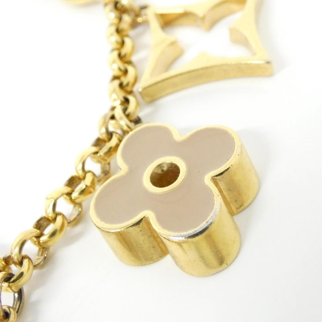 Louis Vuitton Bag Charm Chain Fleur de Monogram Bag