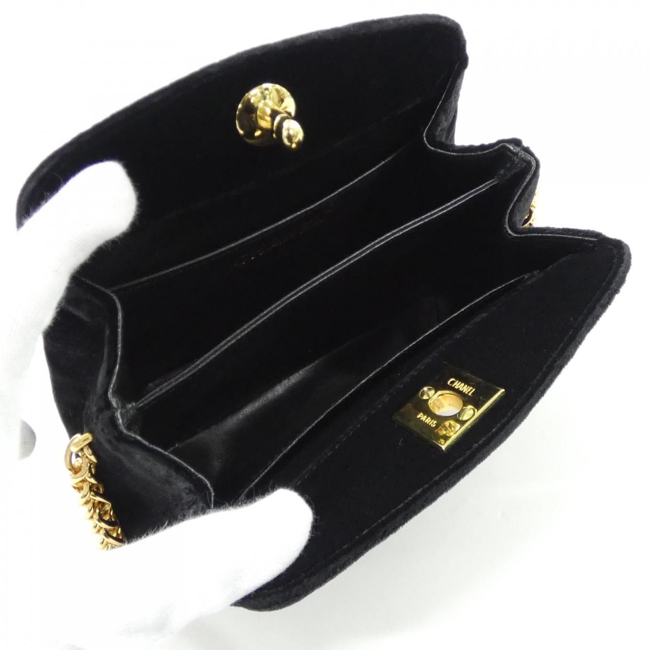 Chanel Vintage Bag Handbag Black