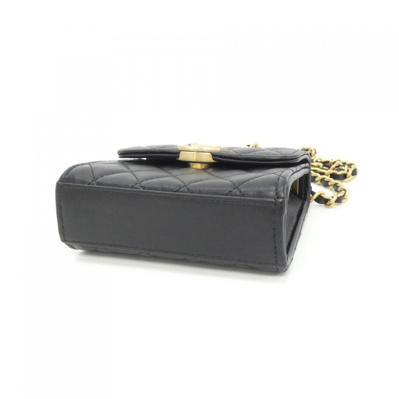 Chanel Chain Clutch Black