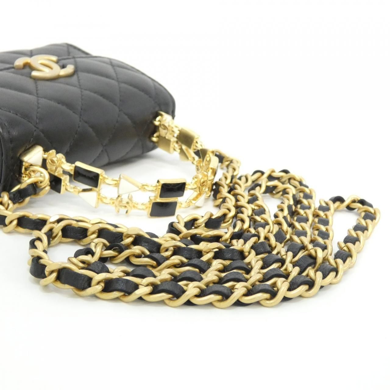 Chanel Chain Clutch Black
