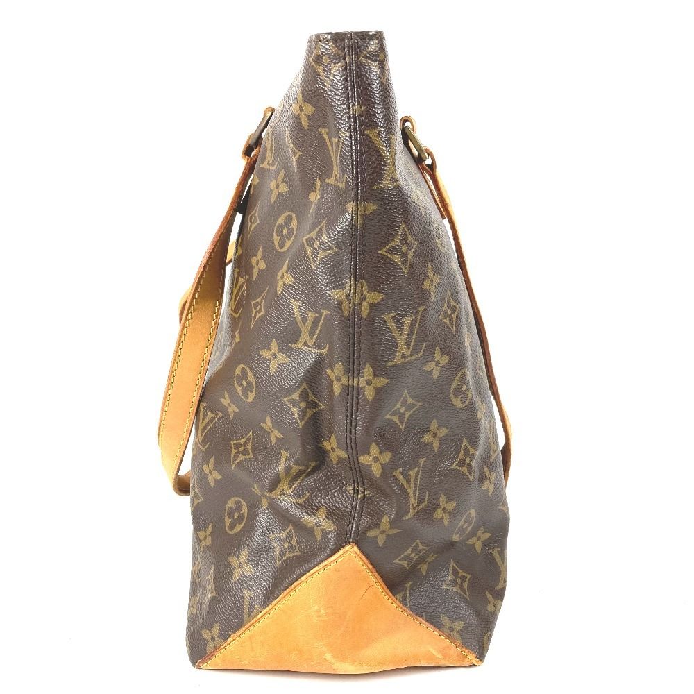Louis Vuitton Shoulder Bag Cabas Mezzo Monogram Canvas Brown