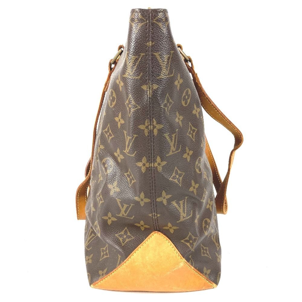 Louis Vuitton Shoulder Bag Cabas Mezzo Monogram Canvas Brown