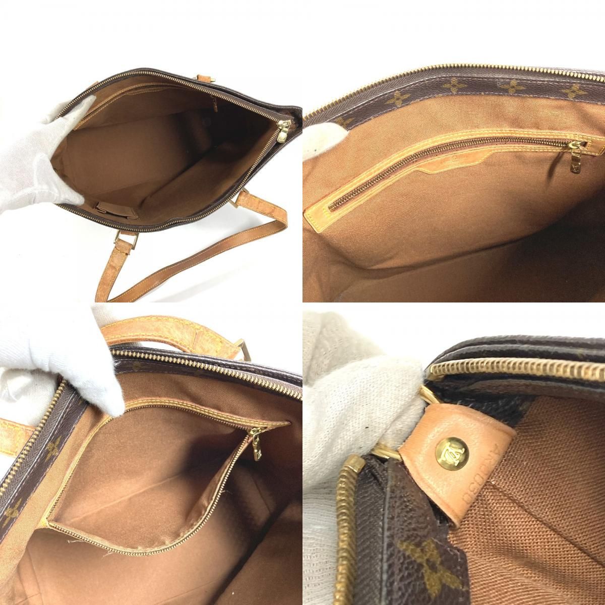 Louis Vuitton Shoulder Bag Cava Alto Monogram Canvas Brown