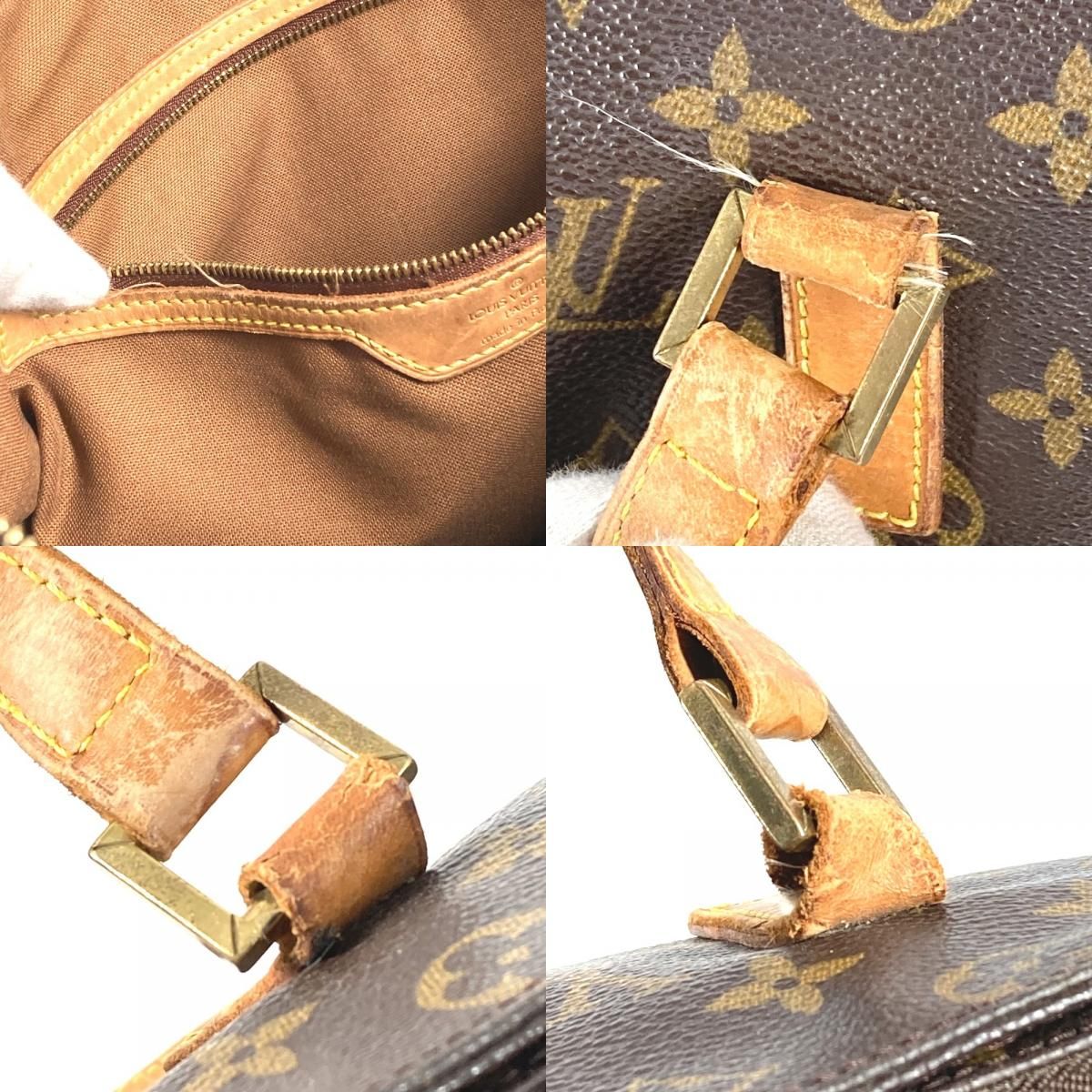 Louis Vuitton Shoulder Bag Cava Alto Monogram Canvas Brown