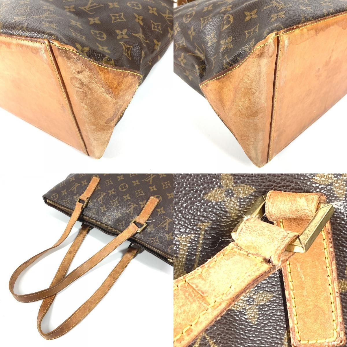 Louis Vuitton Shoulder Bag Cava Alto Monogram Canvas Brown