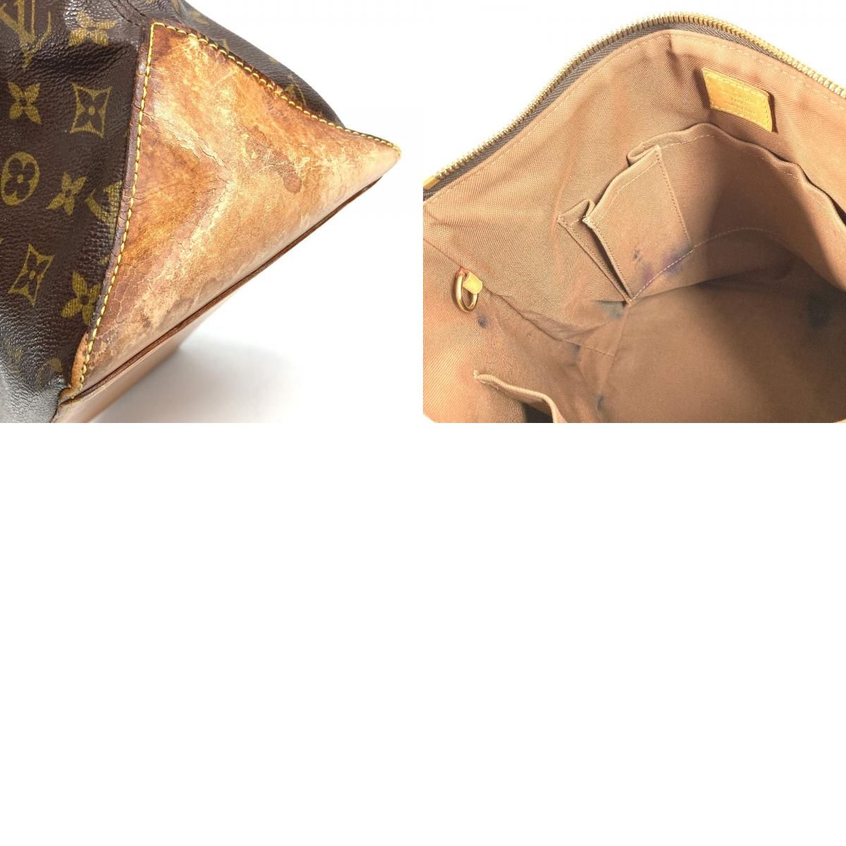 Louis Vuitton Shoulder Bag Cava Alto Monogram Canvas Brown