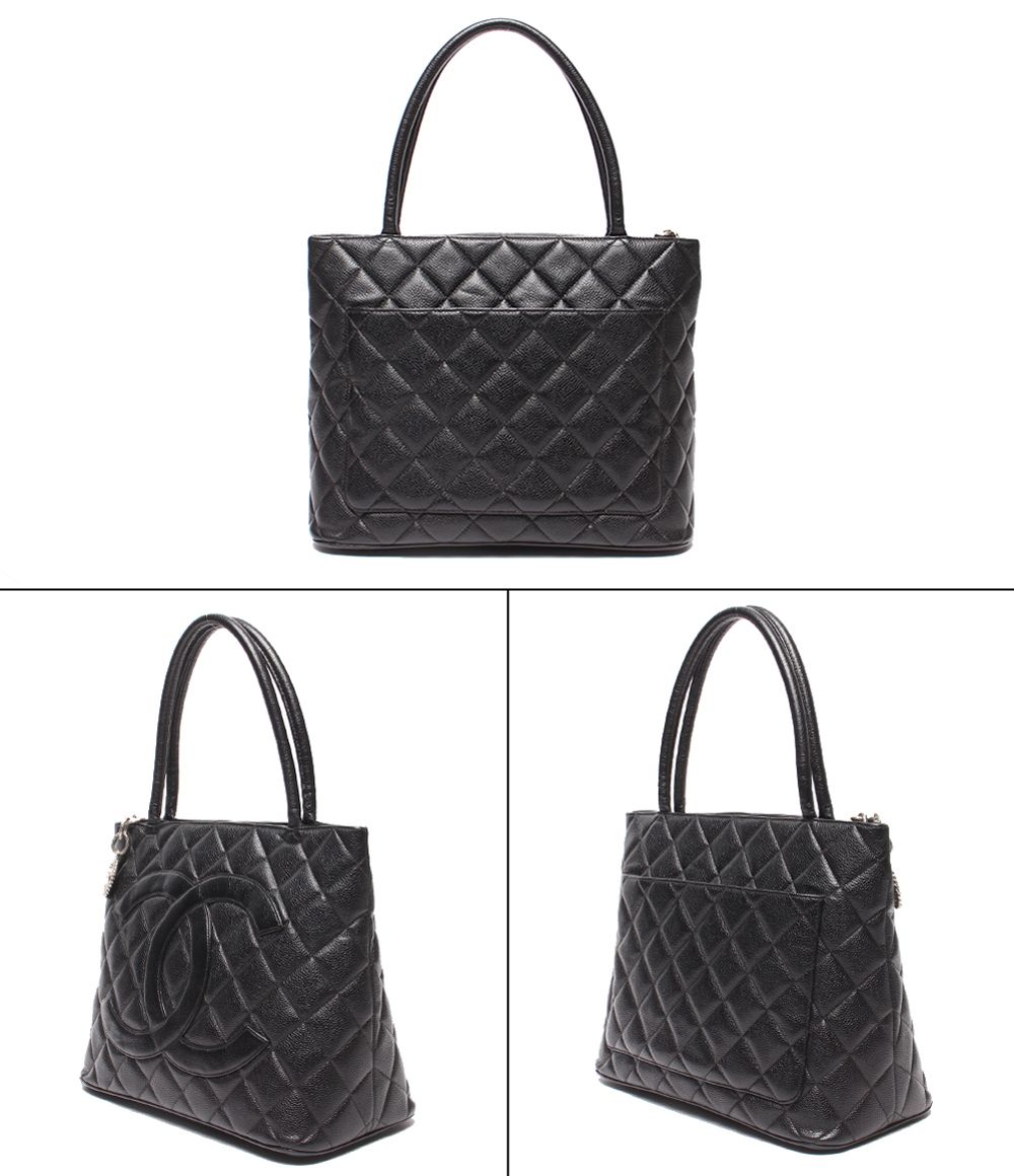 Chanel le Tote Silver Tree vinegartreehmm Quilted Medallion 6 LadyChanel