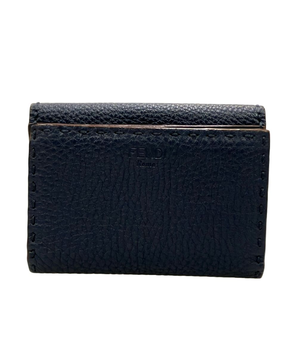 Fendi Wallet Leather Wallets Navy