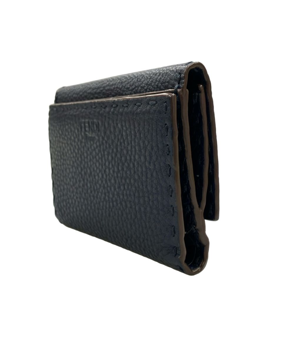 Fendi Wallet Leather Wallets Navy
