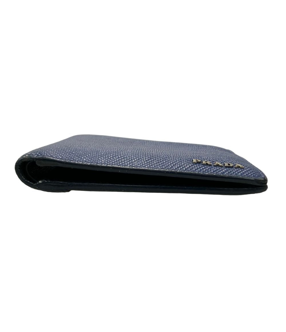 Prada Wallet Saffiano Wallets Blue