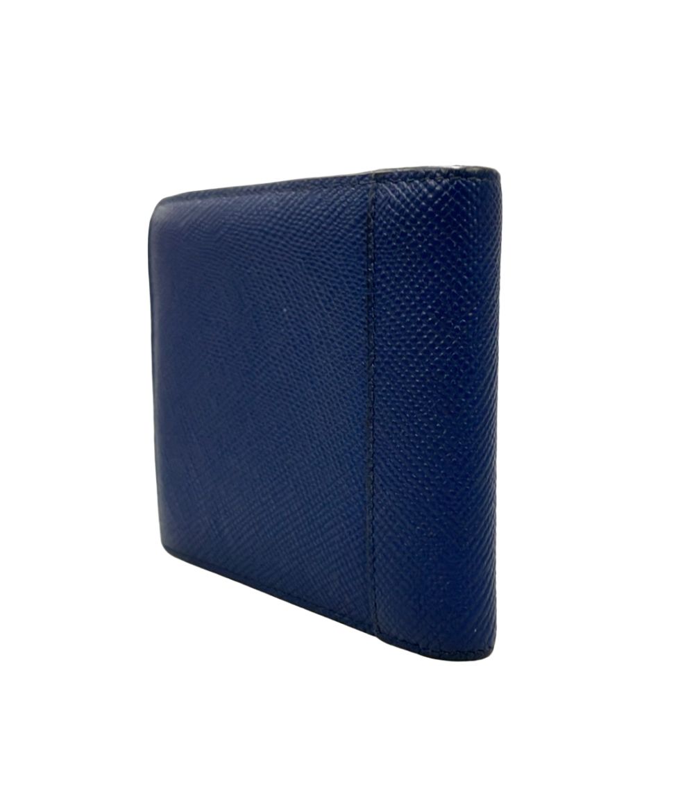 Prada Wallet Saffiano Wallets Blue