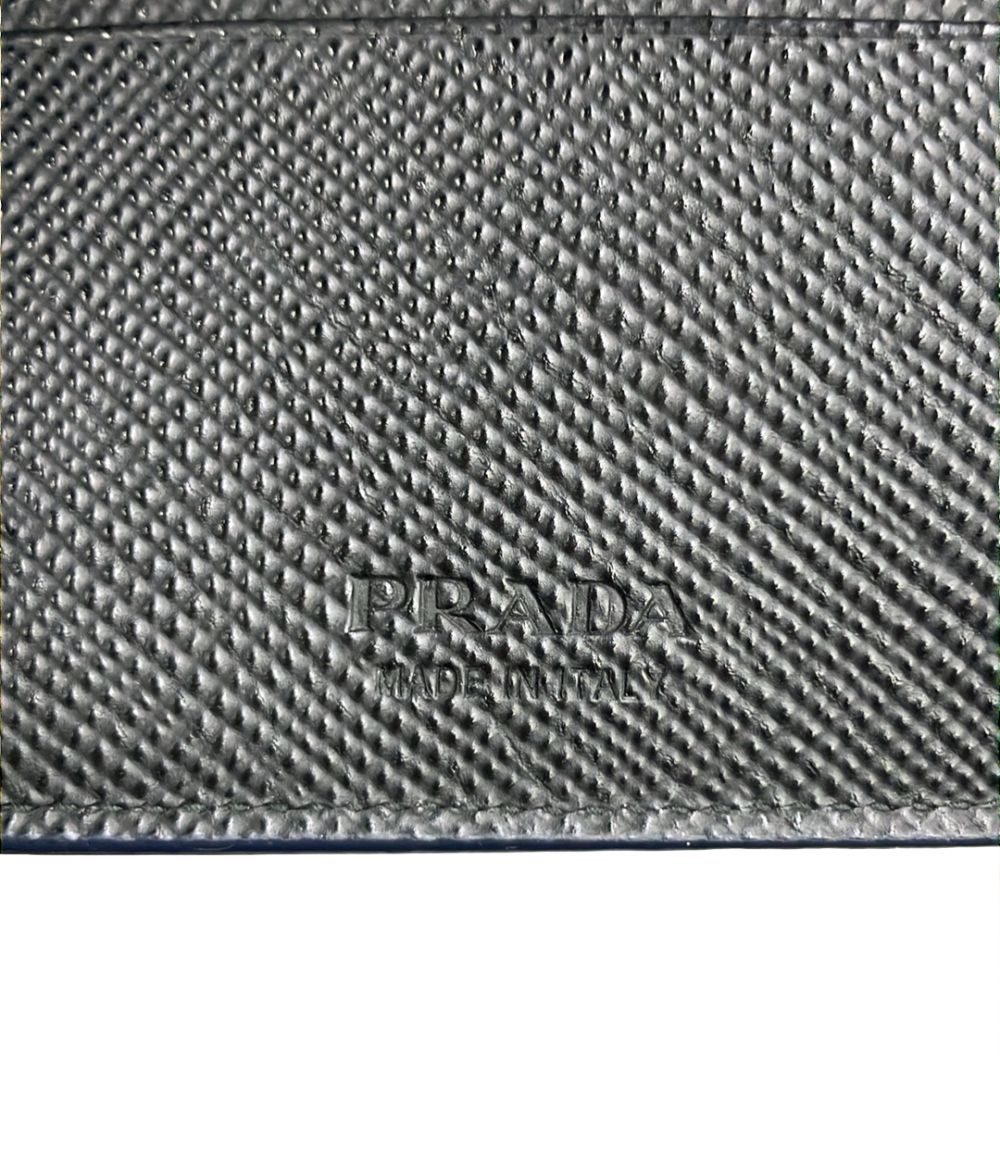 Prada Wallet Saffiano Wallets Blue