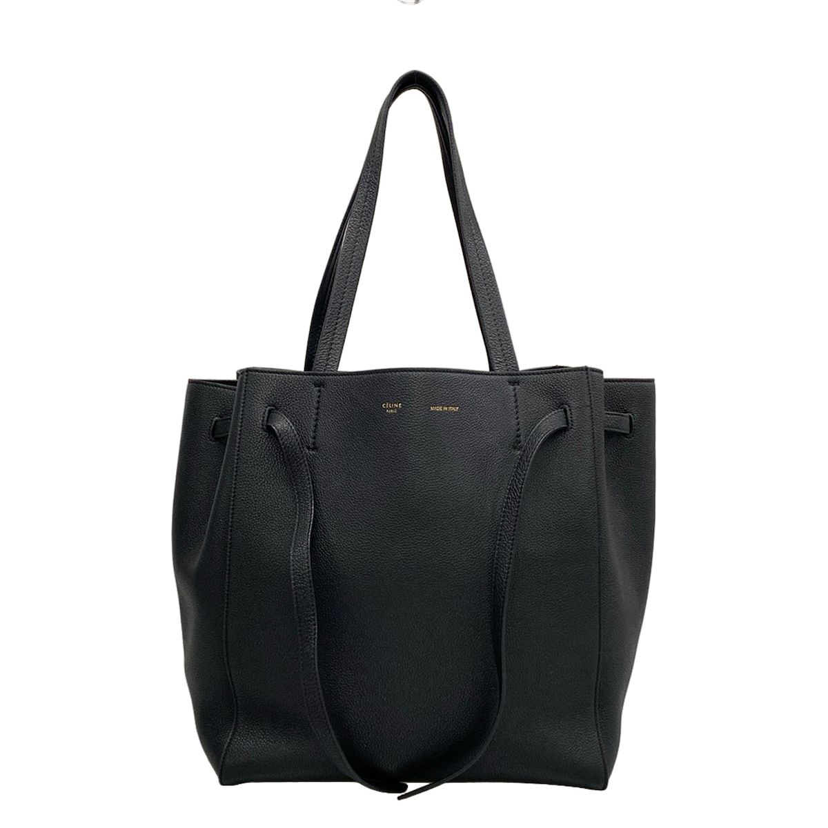 Celine Tote Cabas Phantom Small with Belt Black